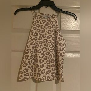 gaze Apparel sleeveless strap crop tank